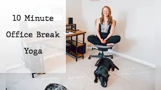 10 Minute Office Break Yoga | Chair Yoga