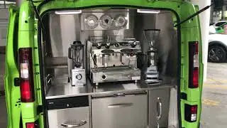 Renault Trafic Coffee Van Fit-Out by The Mobile Coffee Group.
