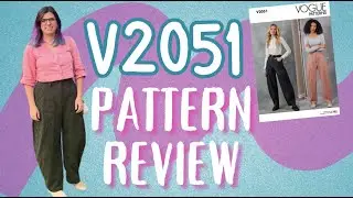 Vogue 2051 Pattern Review