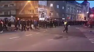 Coronavirus lockdown protest in Romania