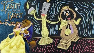 Let's Draw Beauty and the Beast ♫ 8 Hours of Soothing Disney Lullabies