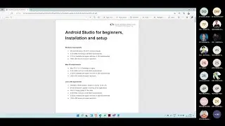 Android Studio for beginners, Installation and setup  | Google Developer Student Club AIT 2021
