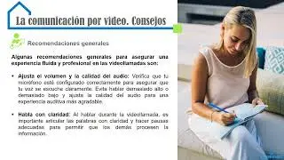 📚 🏫 La comunicaci&oacute;n por video. Consejos