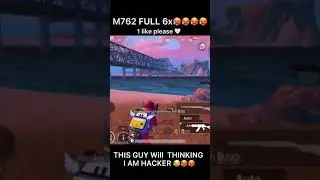 M762 + FULL 6x SPRAY 🥵🤯 MUNNO GAMING#tacaz#pubg#bgmi#panda#ruppo