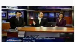 Worlds Tallest Mohawk Media Reaction Montage