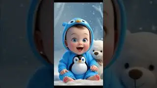 Penguin Baby Sings! 🐧👶 Cutest Voice Ever! #baby