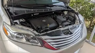 2017 Sienna 100,000 mile service and HVAC repair using a mobile mechanic, saved $$$