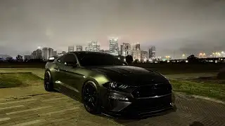 POV | CATLESS MUSTANG GT RIPPING THROUGH DOWNTOWN HOUSTON... (CRAZY PULLS)