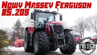 New Massey Ferguson 8S.205 ☆Poltech ☆ DJI RSC 2 ☆ 4K