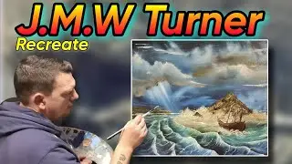 Научитесь рисовать Тернера масляными красками мокрыми по мокрому Bob Ross