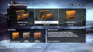 {-Battlefield 4-} opening 19 GOLD Battlepacks