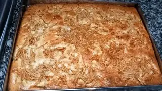 الذ كيكة ثفاح مبشور 