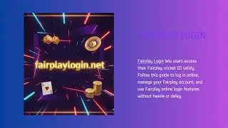 Fairplay Login &ndash; Secure Access to Fairplay Cricket ID