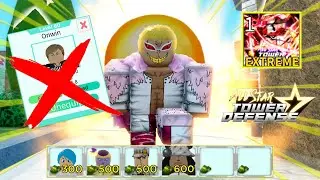 Beating Trial 3 Extreme Mode | No Erwin Buff Solo Gameplay | Roblox All Star Tower Defense