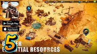 Mad Survivor Arid Warfire Gameplay Walkthrough Part 5 -Defend Against Relentless Waves(iOS, Android)