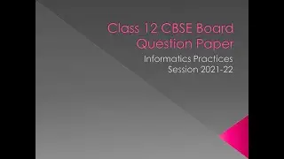 Class XII Term II IP CBSE Board Question Paper 2021-22