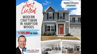 New Listing | Modern Craftsman In Hampton Woods