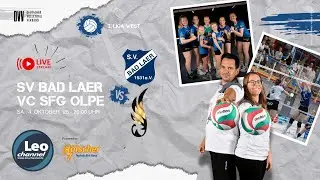 Volleyball: SV Bad Laer vs. VC SFG Olpe (3. Liga West Frauen)