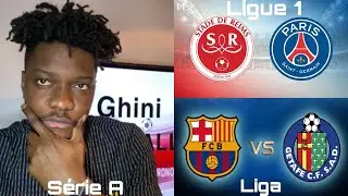 Pronostic Foot : Barcelone - Getafe / Reims - PSG / Troyes - Monaco / Salernitana - AS Roma