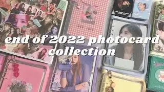 end of 2022 kpop photocard collection ♡ girl group collector!