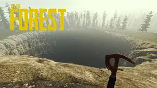 How Am I Suppose To Go Down The Sink Hole ??! | The Forest