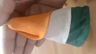 Tricolour Fabric Craft | Easy Handmade Design for Independence Day | Indian Flag Colour Craft