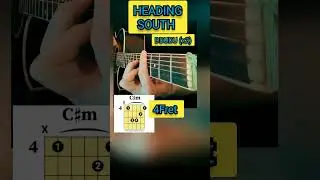 Guitar Tutorial - Heading South - Zach Bryan - Lesson #shorts #guitar #tutorial #zachbryan #easy