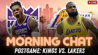 Morning Chat:  Kings vs. Lakers LIVE Postgame Chat and BIG announcement