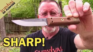 TOPS Tanimboca Puukko Knife Review - Sharp Saturday