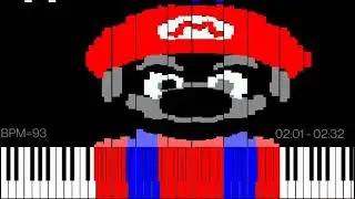 Dark MIDI - Ghost House (Super Mario World) [Christmas Remix 2022]