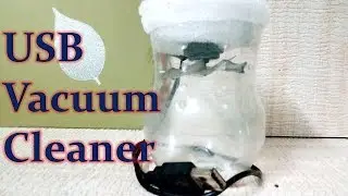 How to Make Mini USB Vacuum Cleaner at home - easy way