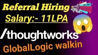 Mass Referral Hiring🔥 || Direct referral opportunity || Biggest hiring 🤩