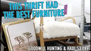 THIS THRIFT HAD THE BEST FURNITURE | GOODWILL HUNTING & HAUL S3.E89