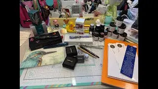 Very first pen show experience and haul.  Detroit Pen Show 2025