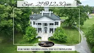 The Tuleyries - Notable 168 Acre Country Estate w/ Grand Historic Antebellum Mansion