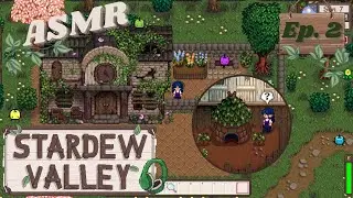 ASMR gaming | rats in the community center?! 🛖 Stardew Valley Ep. 2