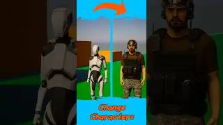 Change character in Unity  #unity3d #gamedev #character