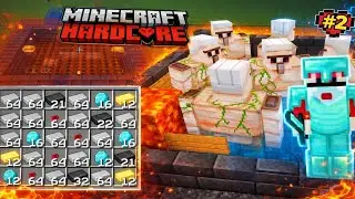 Iron Fum) Villager BreederMinecraft Hardcore Survival series EP 2 \\ একটি মহান শুরু 💥( Banglab