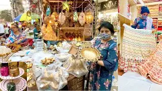 Diwali Shopping - Kitchen & Home Decor Jamke Shopping From Crawford Market Mumbai After 2 Years 😍