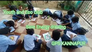 Save Energy drawing II GPS KANNAPUR II Eco club activities II trending II shorts II farming 