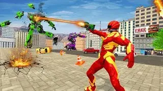 Light Police Speed Hero Robot Rescue Mission | Robot Doctor Human Rescue Mission Android Gameplay