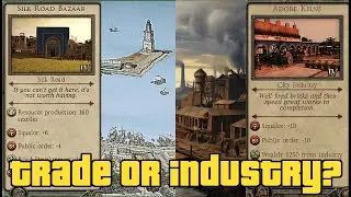 Trading Empire or Industrial Giant? Which is better in Total War: Attila?