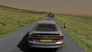 2017 Audi RS7 | High Force with Traffic | Assetto Corsa 4K