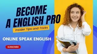 Master English Speaking, Professional Tips & Practice with IRFAN