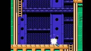 MegaMan 3 Walkthrough - Part 12: NeedleMan Stage 2 (Boss: Doc Robots - AirMan & CrashMan)