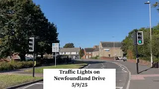 Traffic Lights on Newfoundland Drive 5/9/25