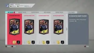 FIFA 20 FUT opening FIVE 82-88 upgrade packs.