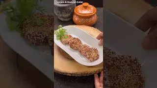 Sprouts & Beetroot Cutlet - super tasty & healthy snack #shorts