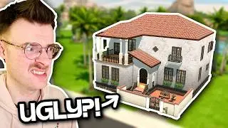 i tried to fix the Caliente's UGLY house in The Sims 4 🔥❤️‍🔥