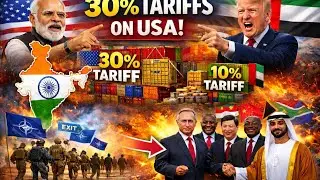 India vs America Trade War 🔥 | 30% Tariffs | BRICS Power | India Superpower Rise 🇮🇳 #shorts #viral